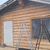 Шлифовка и покраска деревянных домов - Woodenstroy