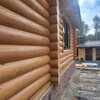 Шлифовка и покраска деревянных домов - Woodenstroy