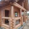 Шлифовка и покраска деревянных домов - Woodenstroy