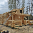 Строительство домов из оцилиндрованного бревна - Woodenstroyekb